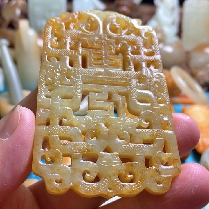 和田玉挂件未镶嵌