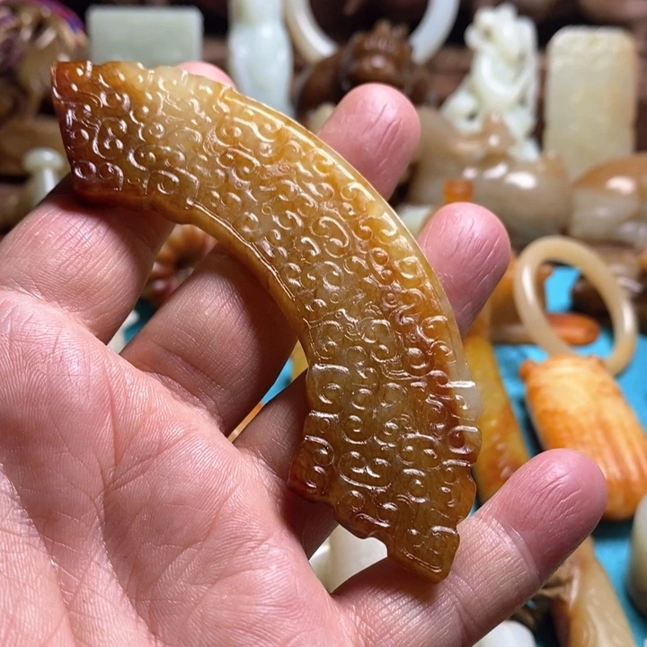 和田玉挂件未镶嵌