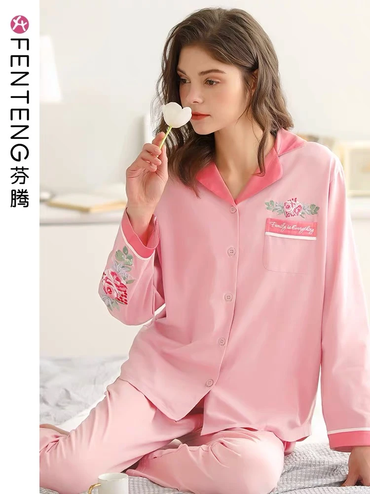 高货某腾重工刺绣长袖套装