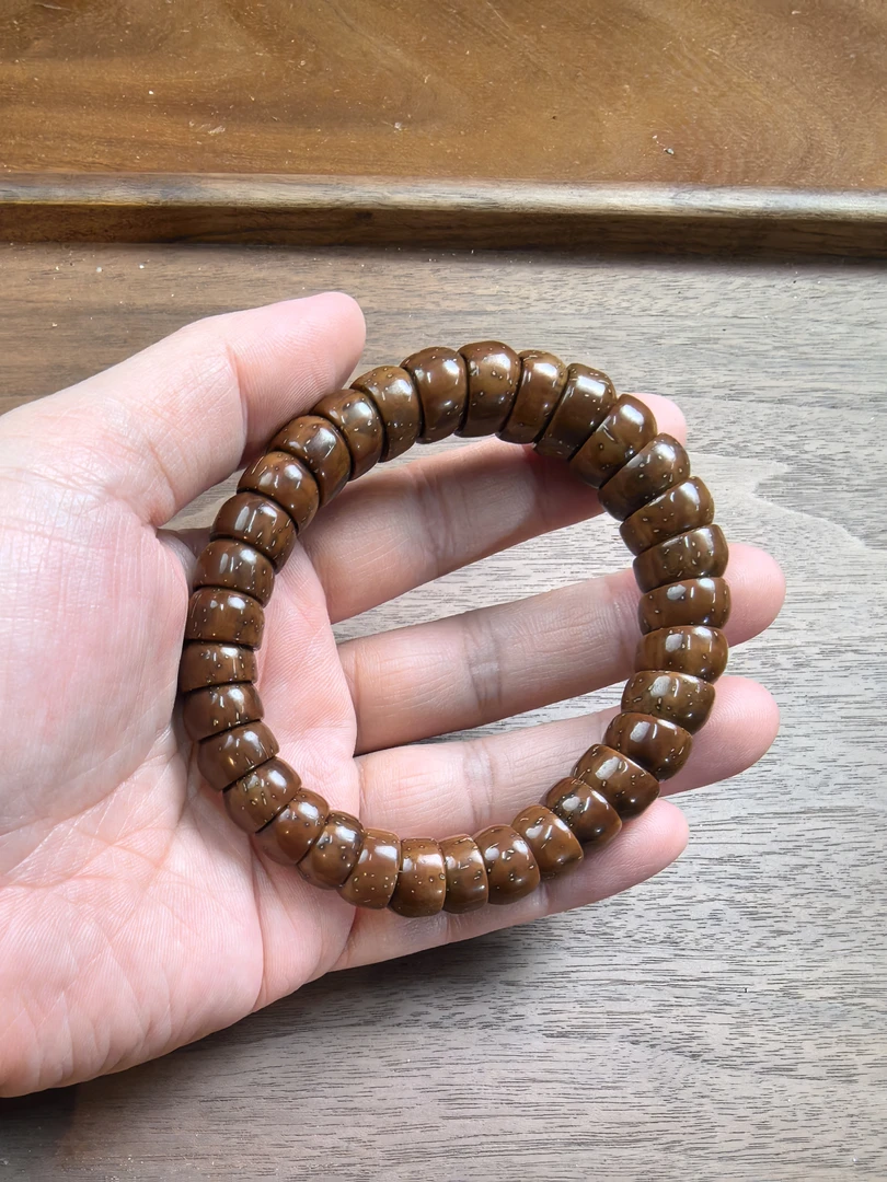 高油高密精工紫金鼠大肠手串咖皮多样性发货