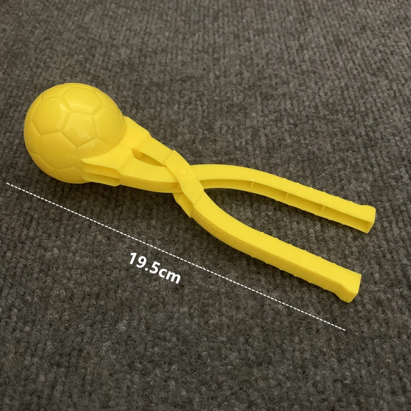 新玩雪工具雪球夹足球纹儿童玩具户外打雪仗卡通雪球夹雪球夹玩具