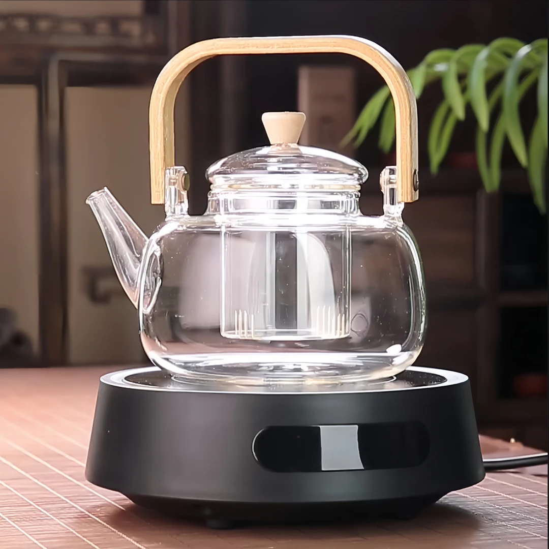 多功能煮茶器简约煮茶炉家用泡茶小型办公烧水炉