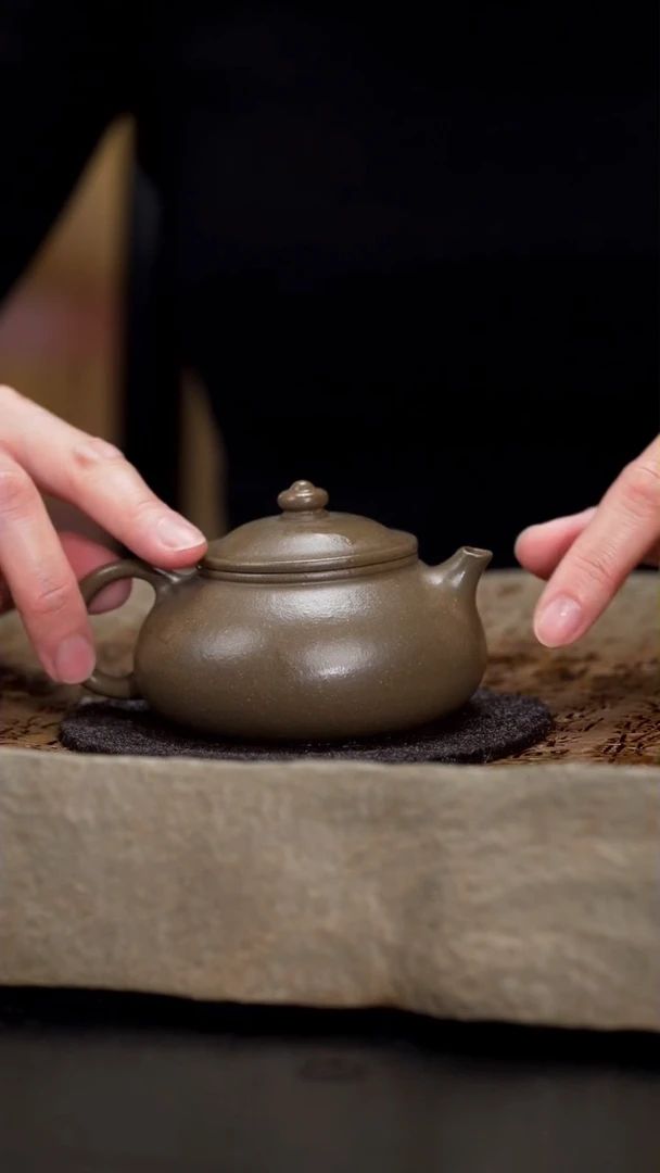 【闪购商品】紫砂茶壶RST青段寒江150cc