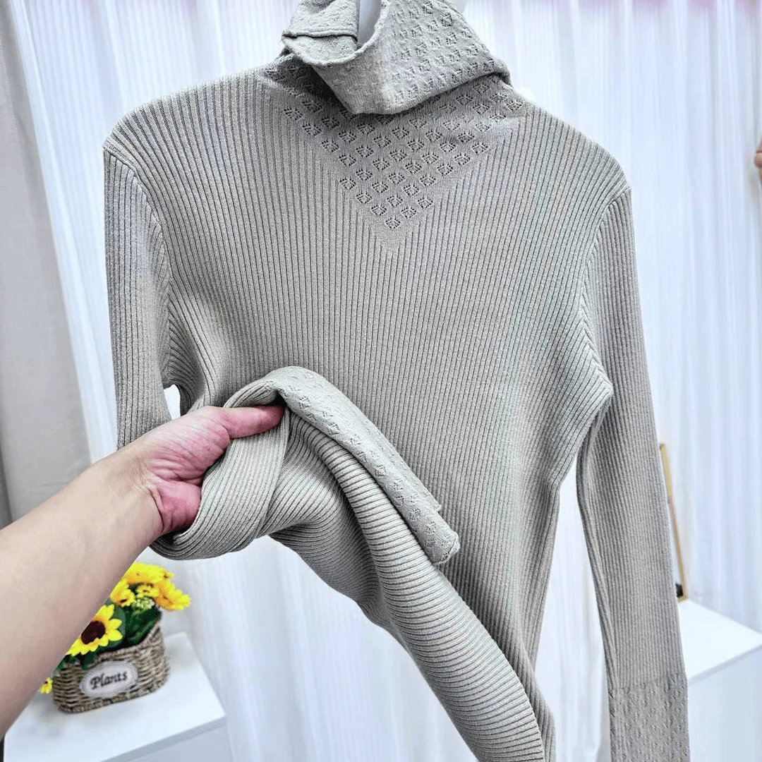 【井施】Z  2300  120   时尚气质高领 针织衫