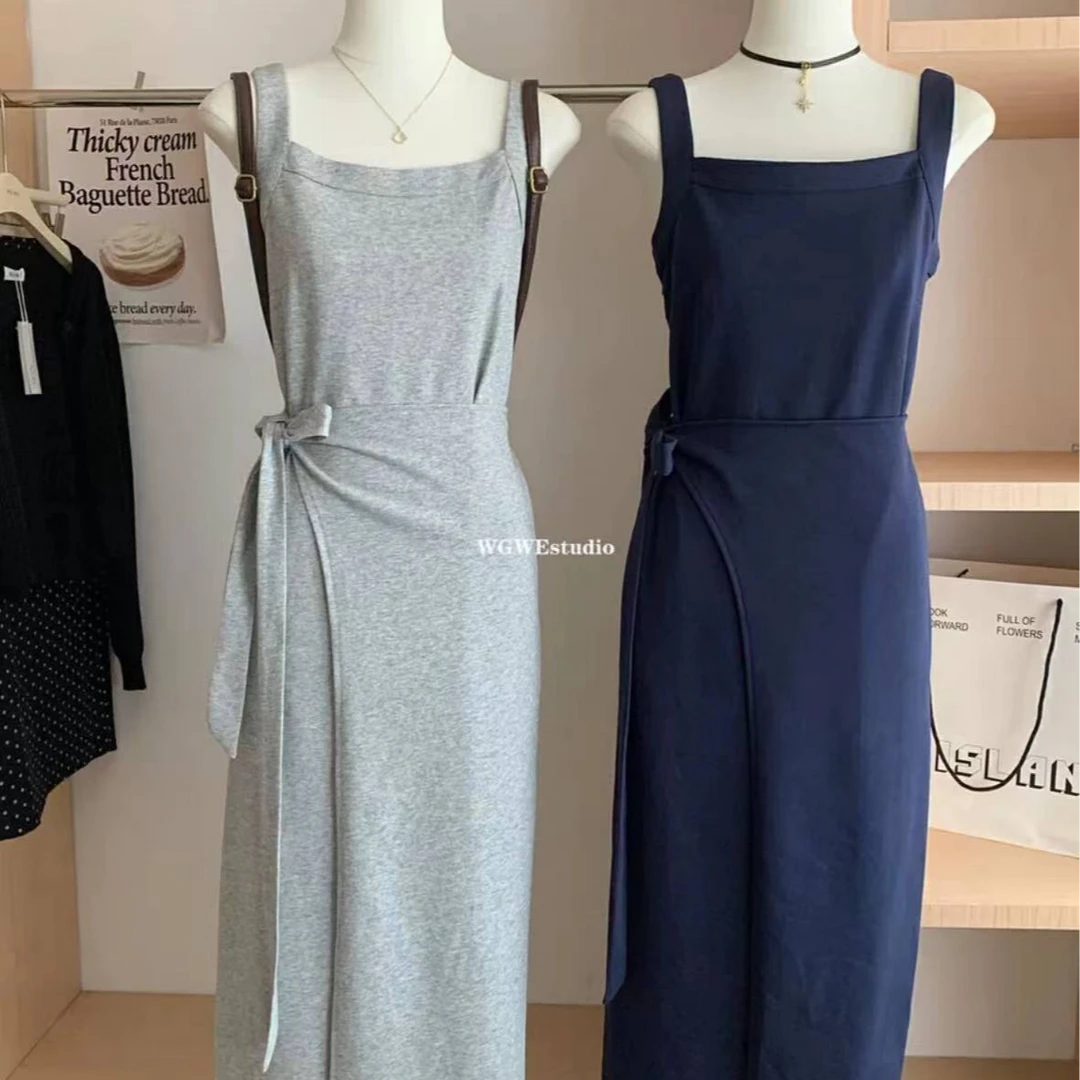 【井施】Z  24004  时尚气质吊带连衣裙