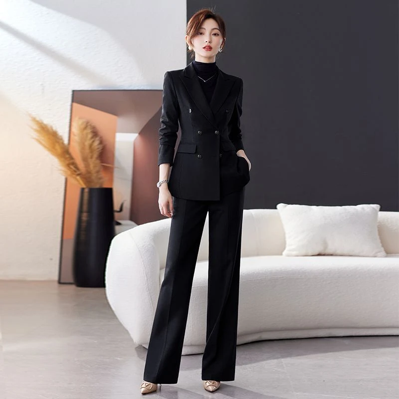 西装外套女2025秋冬厚款职业通勤装正装时尚气质女神范工作服套装