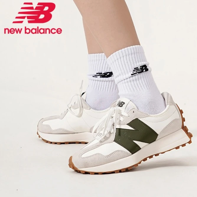 New Balance327系列雅丹风男女经典复古百搭休闲鞋跑步鞋MS327ASN