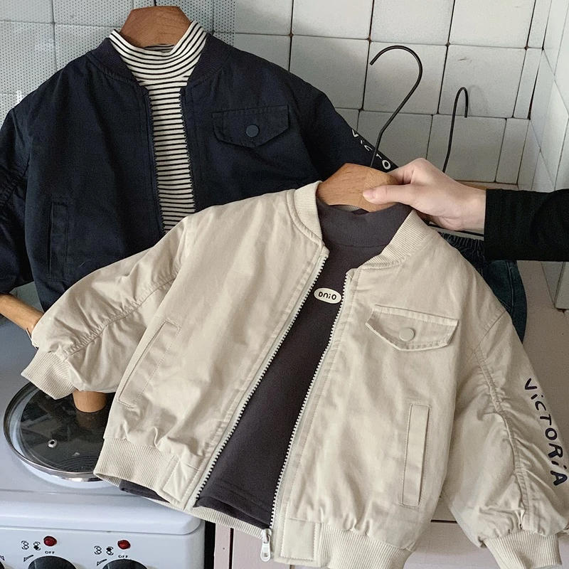 机能男孩·冬季儿童休闲夹克棉服韩版保暖男女童中性棉衣加厚外套