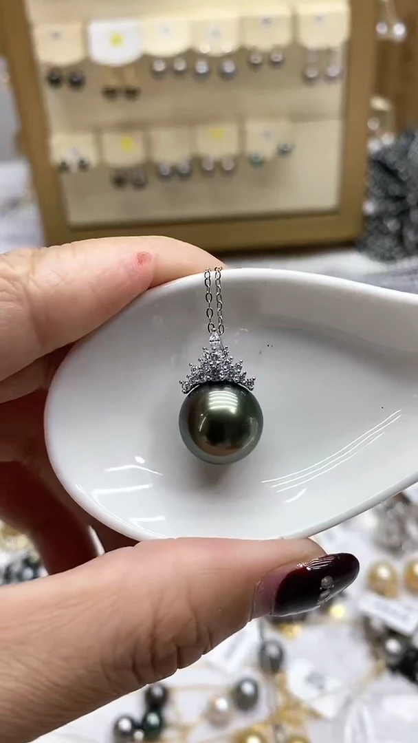 【闪购商品】海水珍珠颈饰银S925镶嵌2
