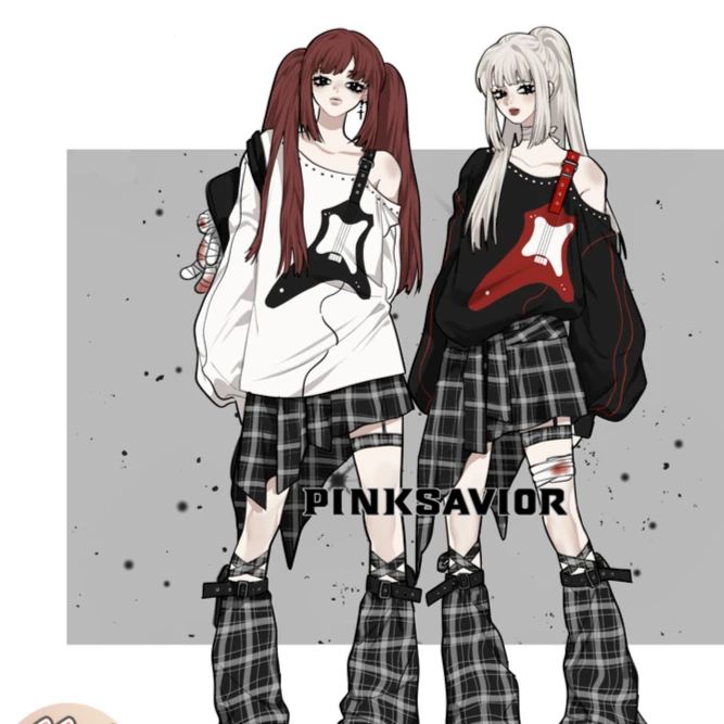 【夏日终曲】早秋露肩卫衣吉他立体格纹装饰显瘦短袖套装