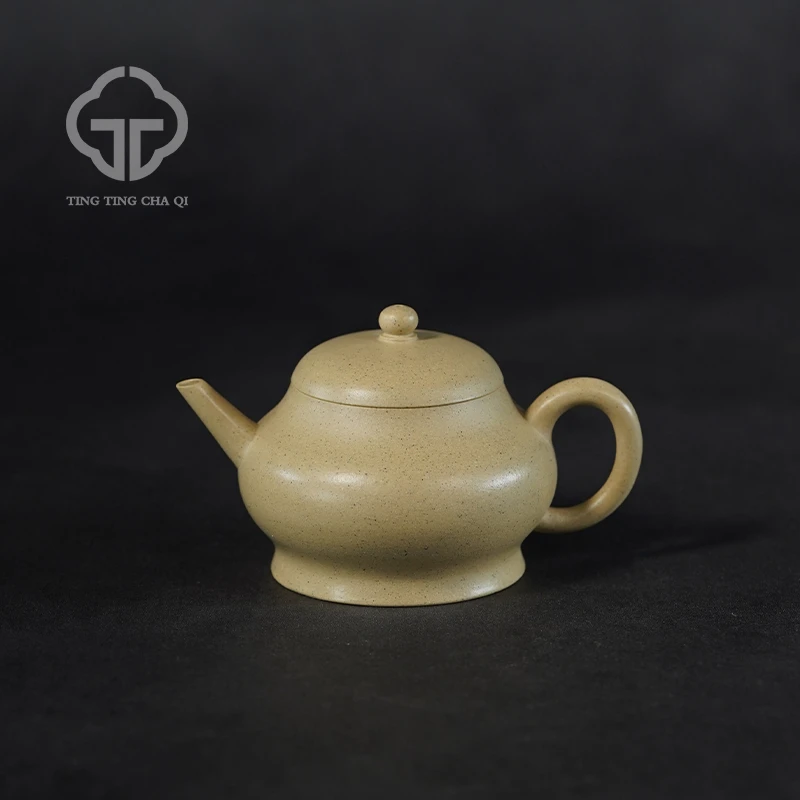 珽珽茶器 宫灯壶 范楠制 本山绿泥 180cc 家用紫砂壶*P