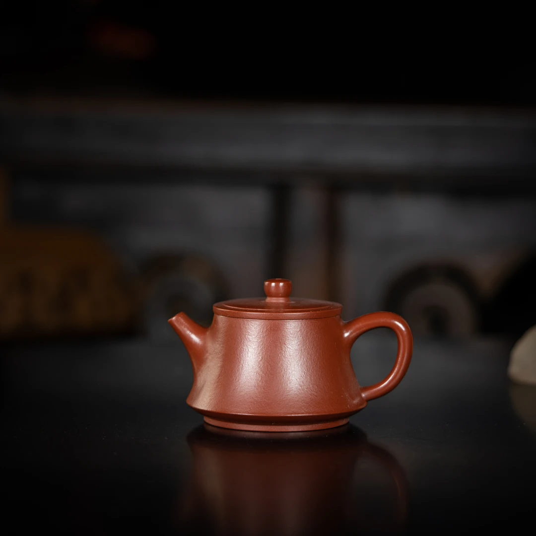 础瓢 杨志制 朱泥 120cc 家用紫砂壶