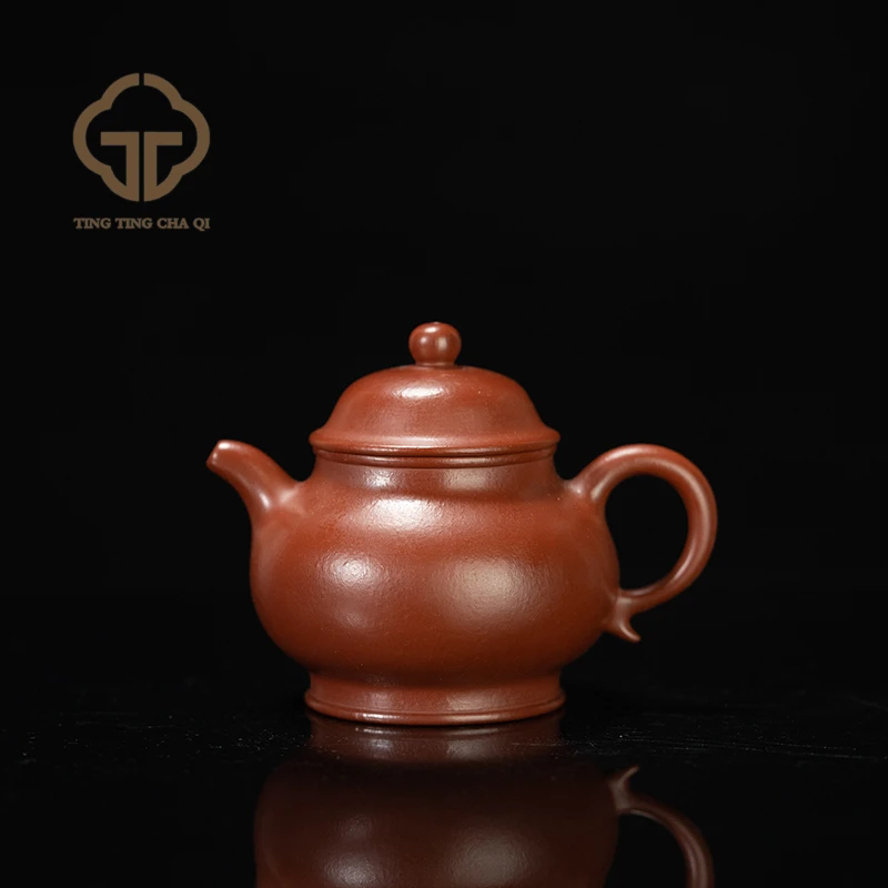 【珽仓破价】潘壶 杨志制 朱泥 130cc 紫砂壶家用泡茶茶具