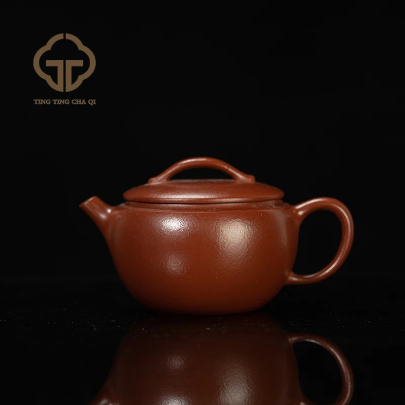 珽珽茶器 云瓦 杨志制 朱泥 148cc 家用紫砂壶紫砂茶具