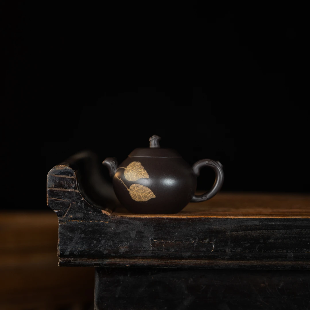 【无境系列】无境·言秋 范陶琦制 紫茄泥130CC 家用紫砂壶泡茶茶壶