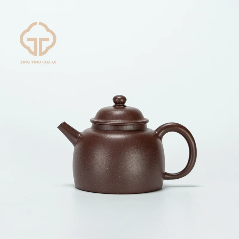 珽珽茶器 陈洁制 明式炮流  底槽清172cc家用紫砂茶壶