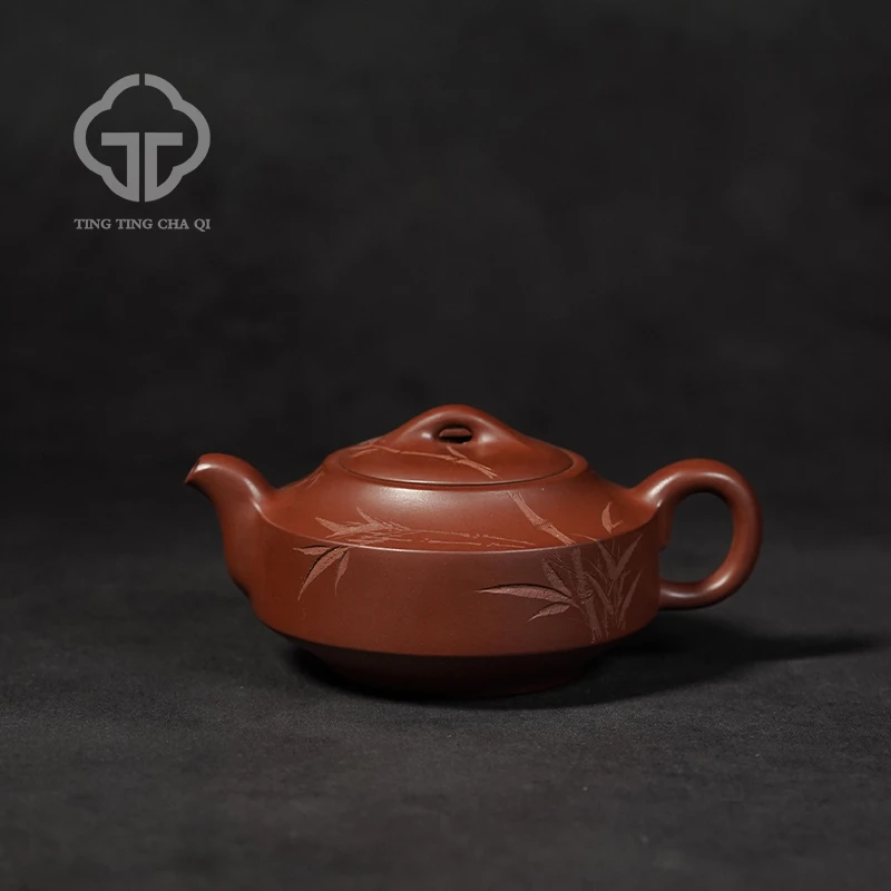 【珽仓破价】赵诗晨制 汉君 底槽清 330cc 紫砂壶家用泡茶茶具
