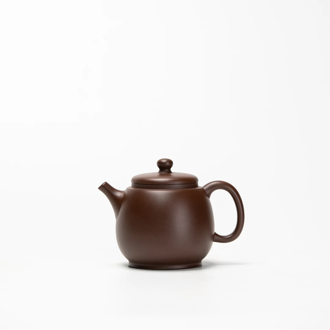 明式龙蛋 蒋梦迪制 紫泥 163cc 家用紫砂壶泡茶茶具