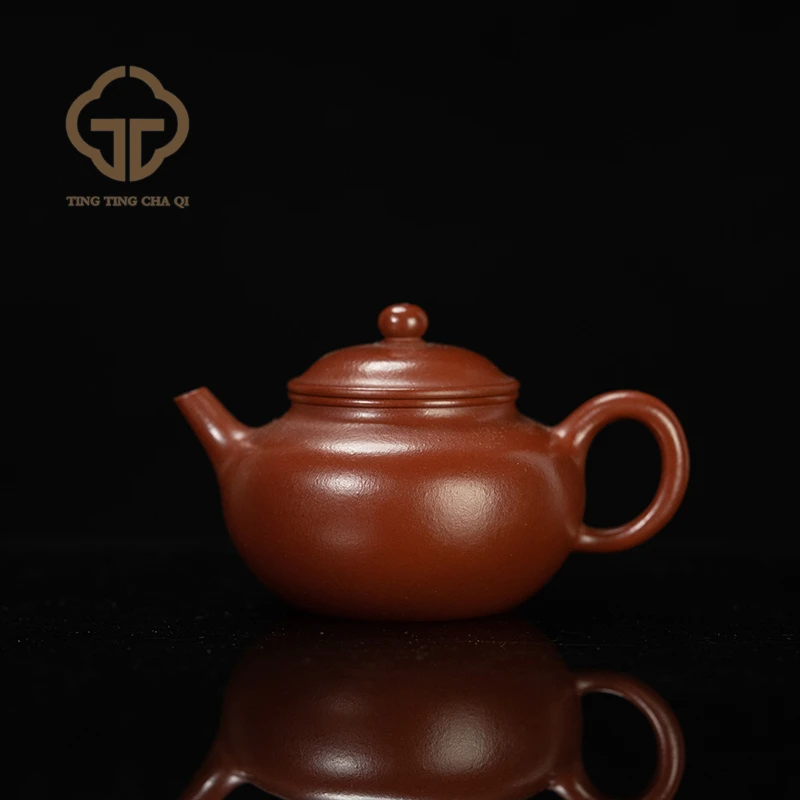 容天 杨志制 朱泥 130cc 家用紫砂壶紫砂茶具