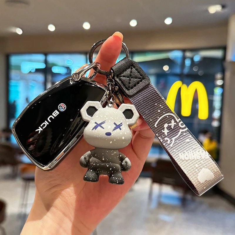 专用别克昂科威S汽车钥匙套女GS昂科威plus艾维亚包高档扣保护壳