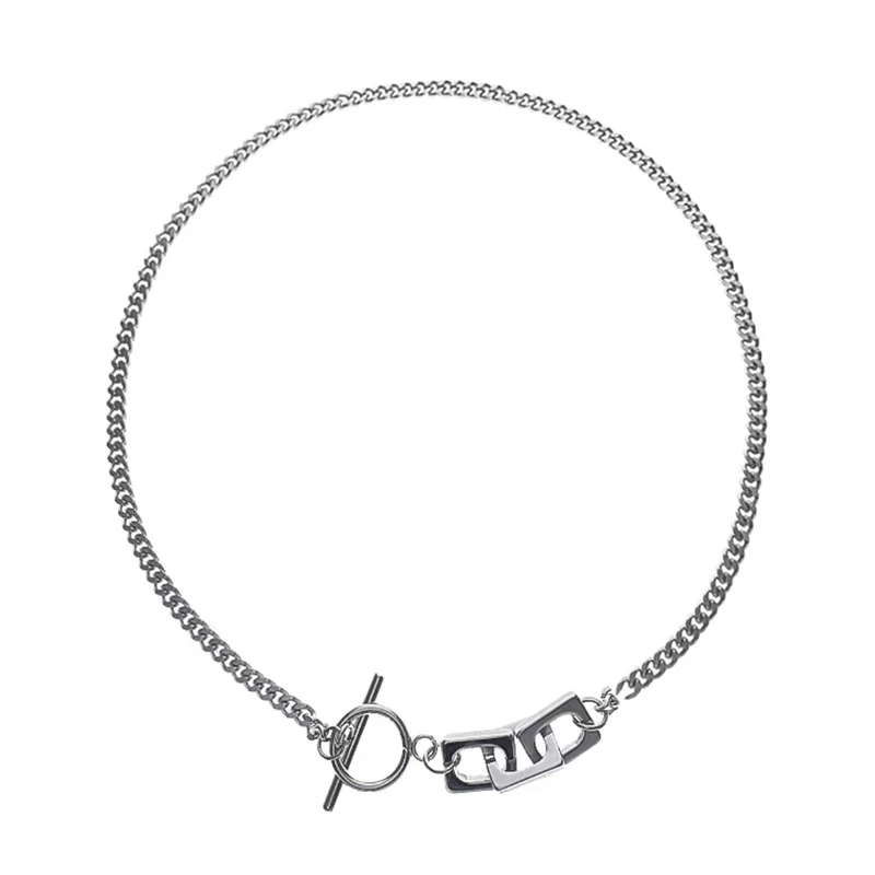 HARSH首播福利设计感银色项链