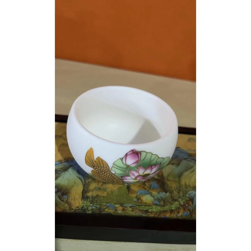 高端陶瓷主人杯S1501