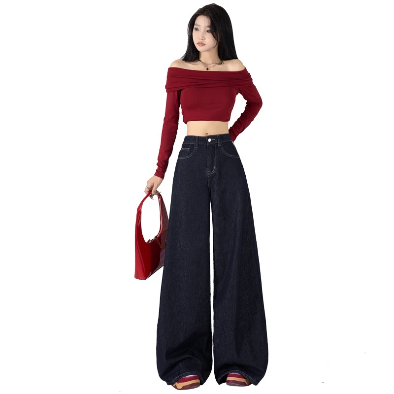 工厂尾货默认瑕疵 no退 完美主义者不拍 无运险 牛仔裤女直筒