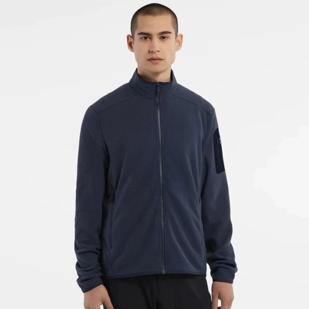 ARC‘TERYX/始祖鸟Delta LT男士春秋保暖立领户外针织抓绒衣开衫