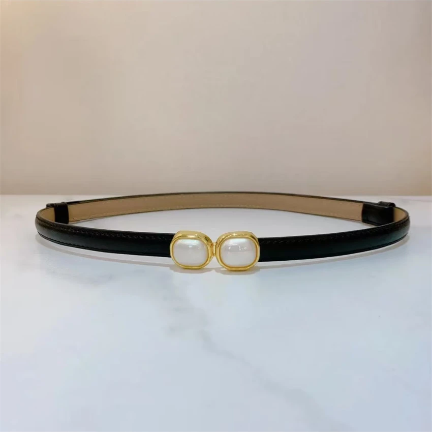 新款时尚贝珠精致百搭腰带