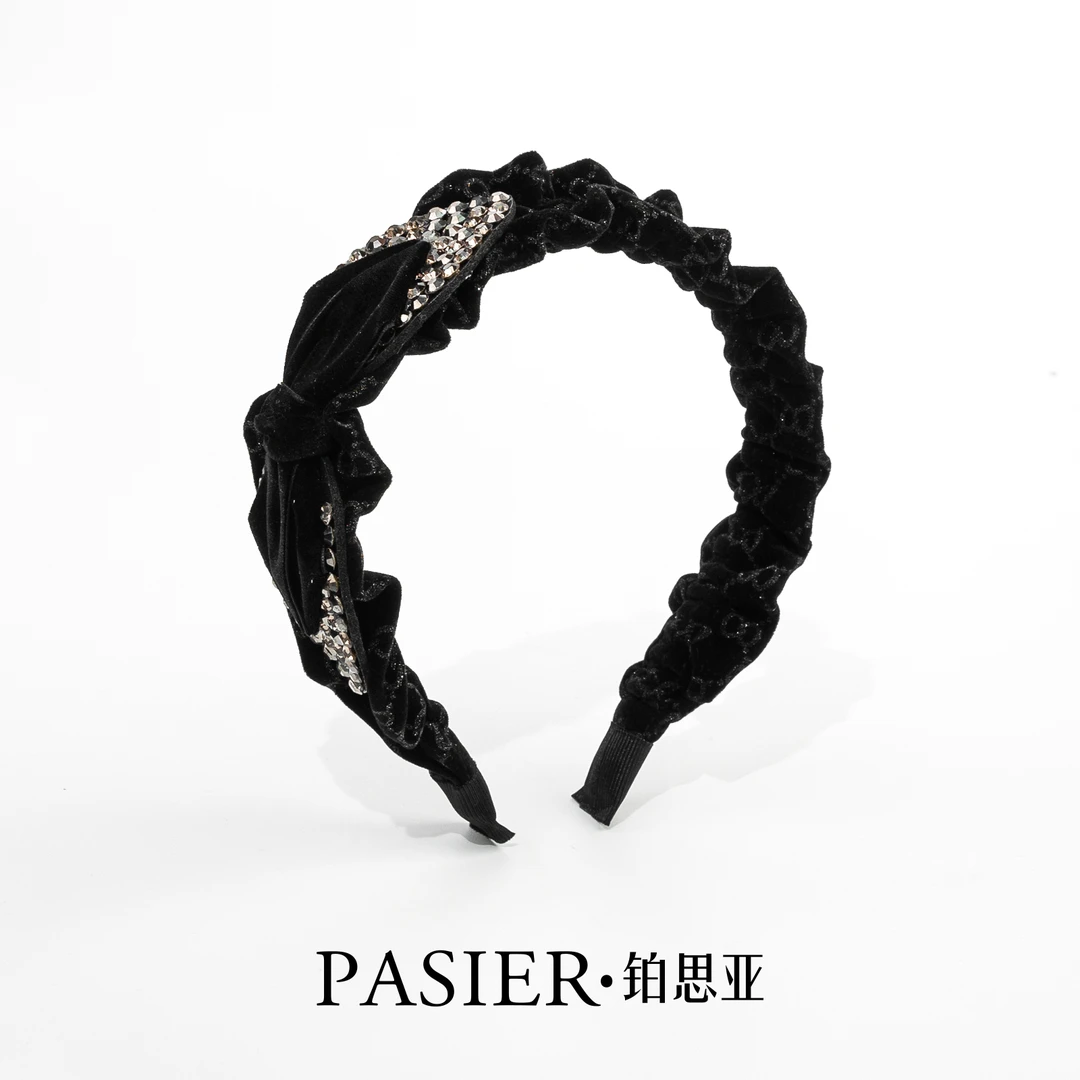 铂思亚 晚宴 时尚百搭格雷西发箍FB1037黑8