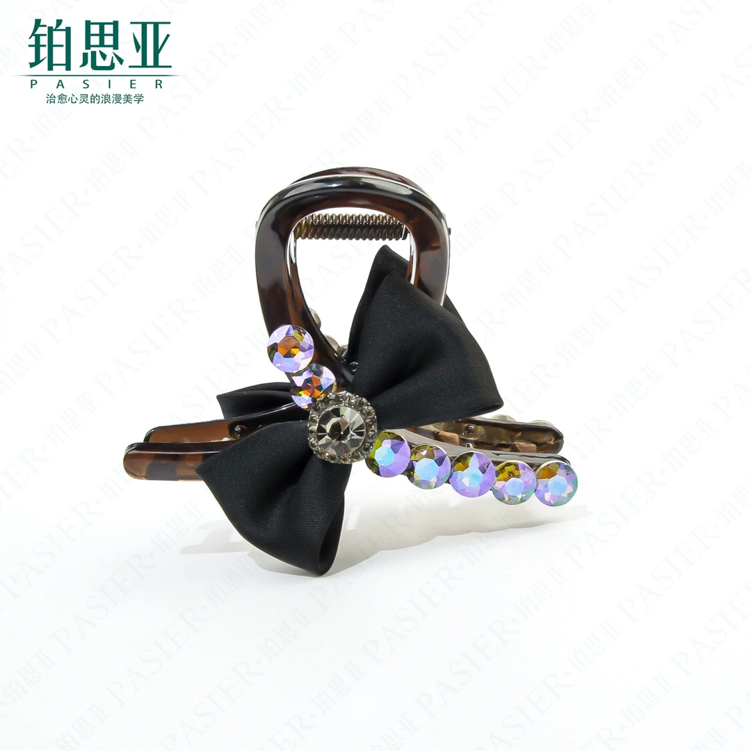 铂思亚 舞动佳人 情人结 8厘米优雅时尚气质抓夹FS9961
