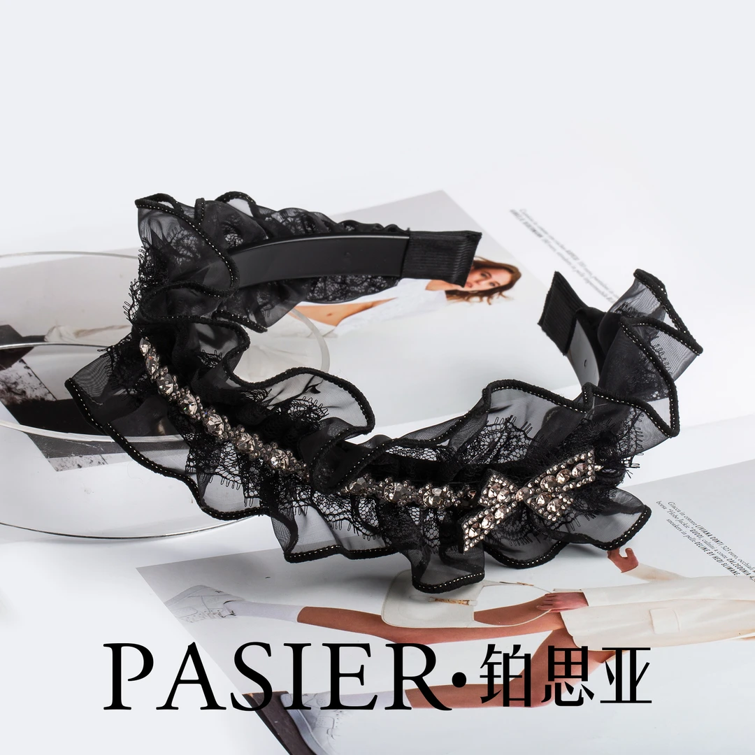 铂思亚  时尚百搭名媛宽边发箍