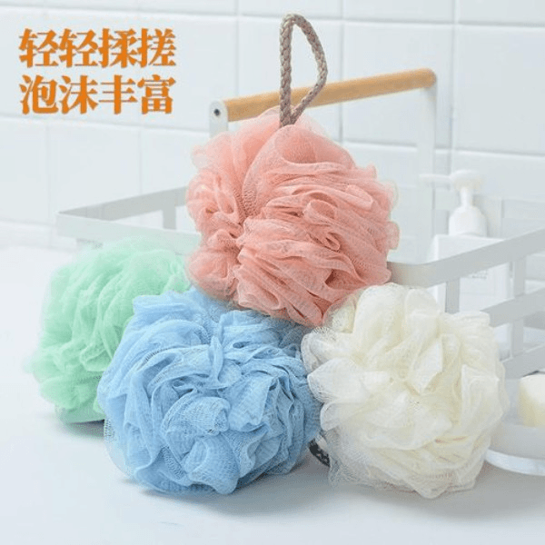 沐浴球1个-颜色随机