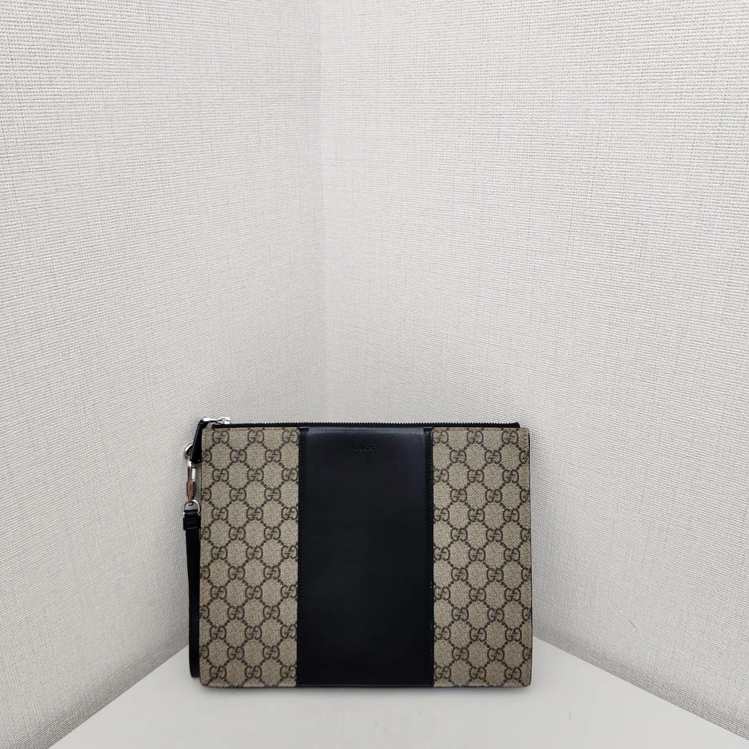 95新 GUCCI/古驰 97新老花信封手包