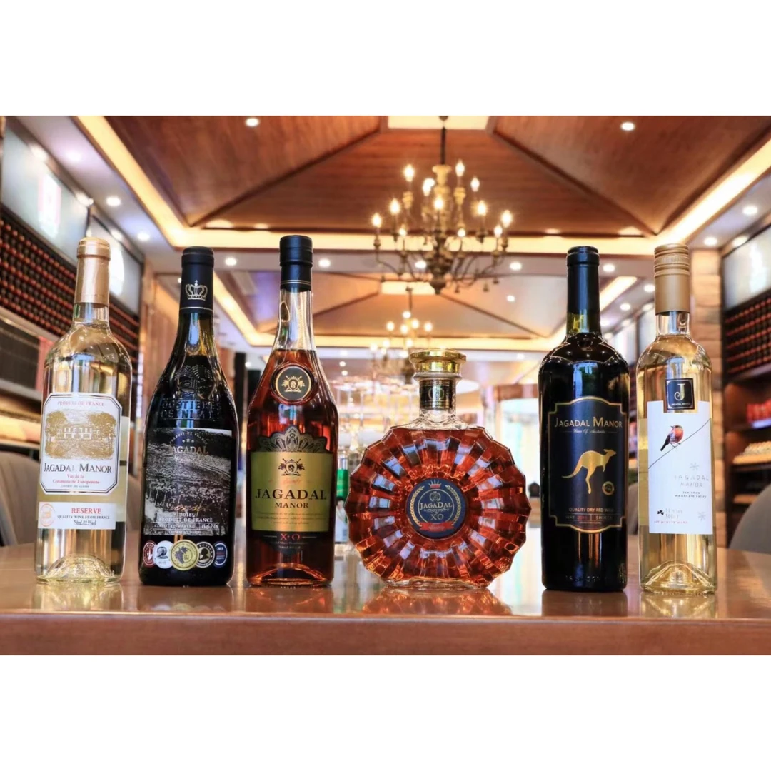 【特惠】洋酒套装礼盒白兰地干红干白葡萄酒组合  聚会送礼