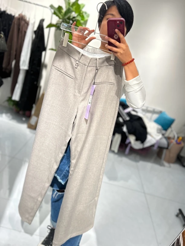 休闲时尚阔腿裤