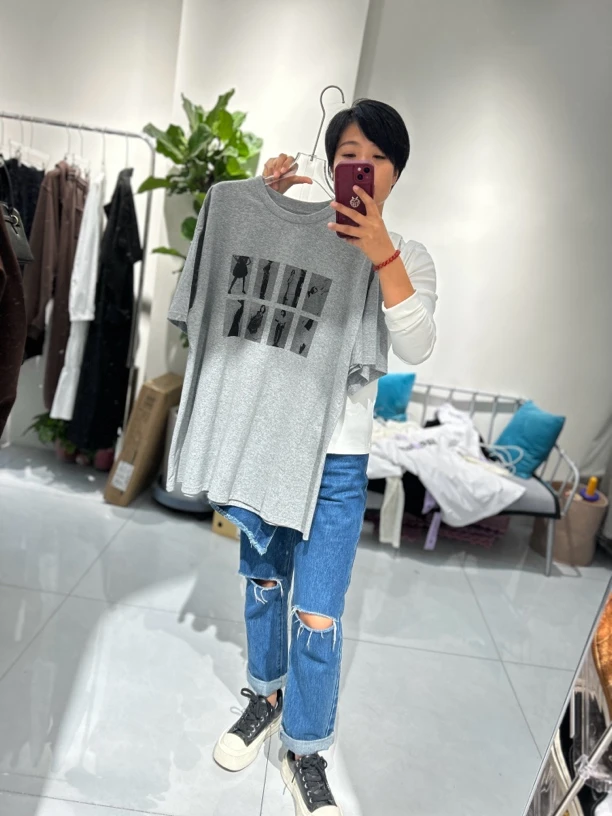 大版短袖 胖瘦都可穿