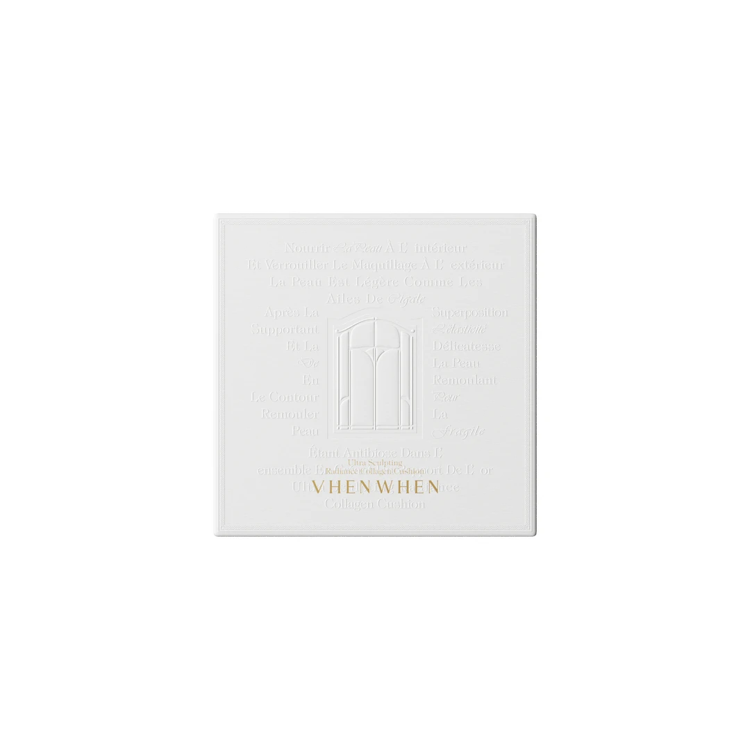 【象牙白替换装】VHENWHEN 超塑瓷光精雕胶原气垫替换装19g