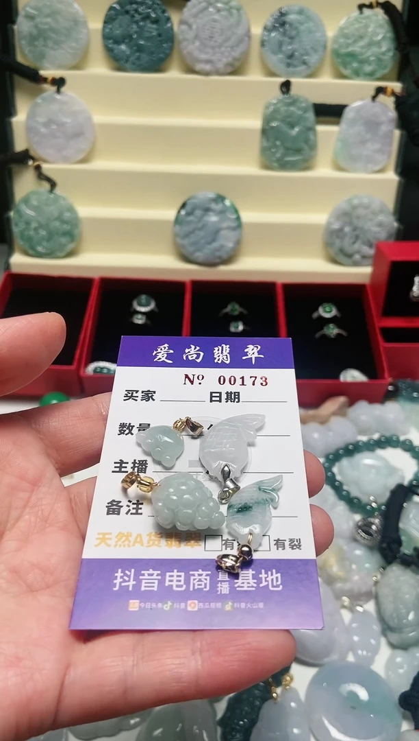 【闪购商品】翡翠颈饰未镶嵌多样性拍一发一00173