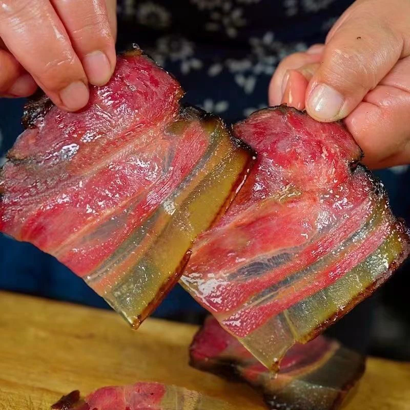 【水晶五花腊肉】湖南烟熏传统手工腌制正宗老腊肉