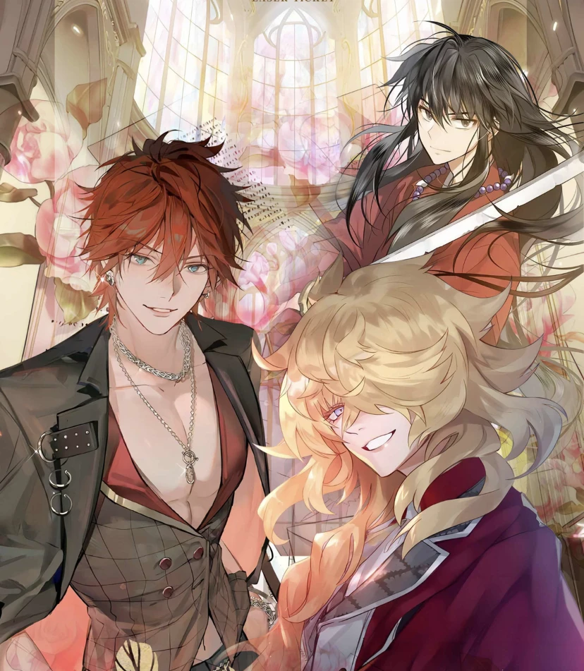 【HAKA哈卡】春日绘梦花园春日绘梦男神异性票根系列卡牌盲盒透明