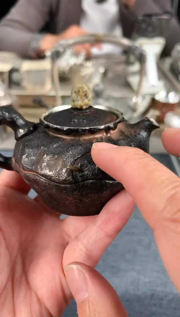【闪购商品】诧寂风泡茶壶足银纯手工