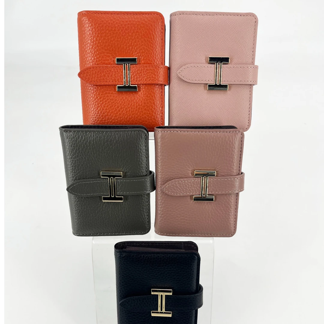 auya/欧雅可定制logo头层牛皮轻奢小方包卡包时尚经典百搭质感