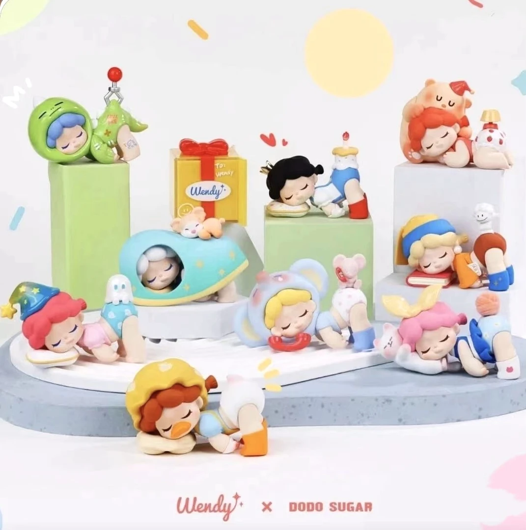 [拆盒]Wendy今日小确幸系列盲盒潮玩手办
