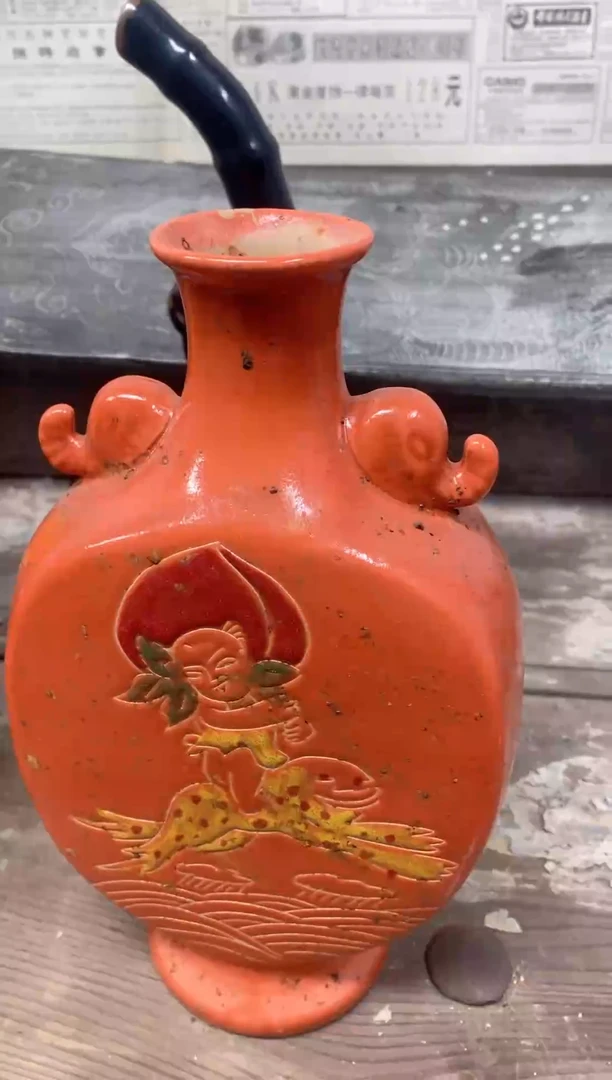 【闪购商品】摆件双耳瓶