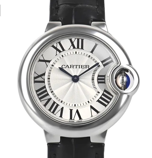 99新 Cartier/卡地亚 气球/09001996/33表径/石英/女表