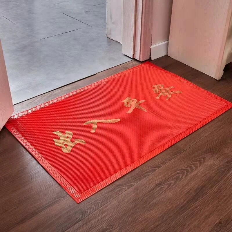 地毯门垫吸水防滑垫尖齿入户门酒店商用家用门厅新年喜庆结婚耐脏
