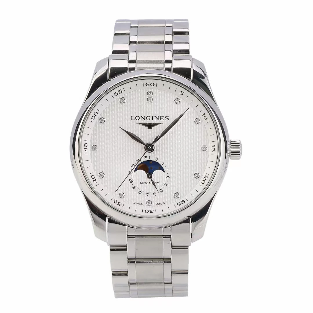99新 Longines/浪琴 浪琴四针名匠系列/40男士/  自动机械表男款