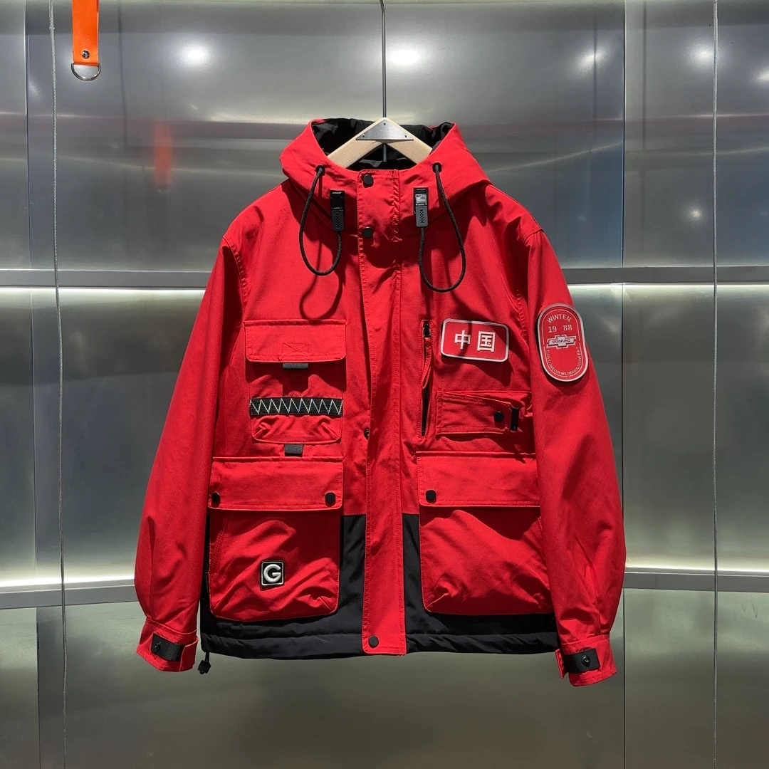 6607 素劲2 潮牌休闲二棉夹克外套 男女同款 JKC6607 CK