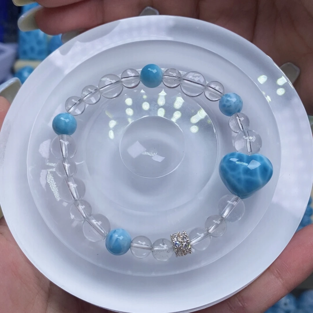 针钠钙石（海纹石）手链未镶嵌